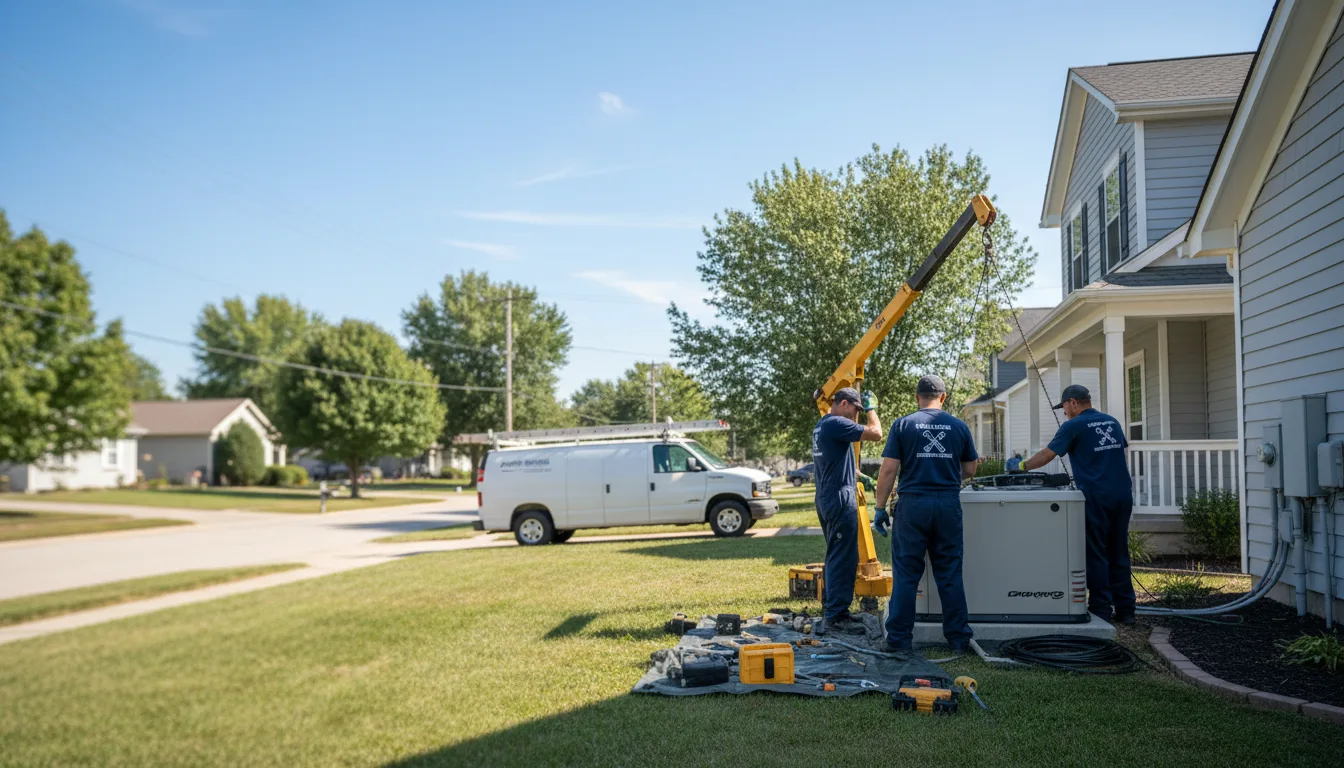 Generator Installation in Cerro Gordo, IL near me
